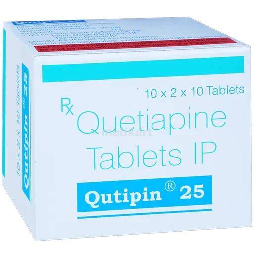 qutipin 25mg tablet 10's